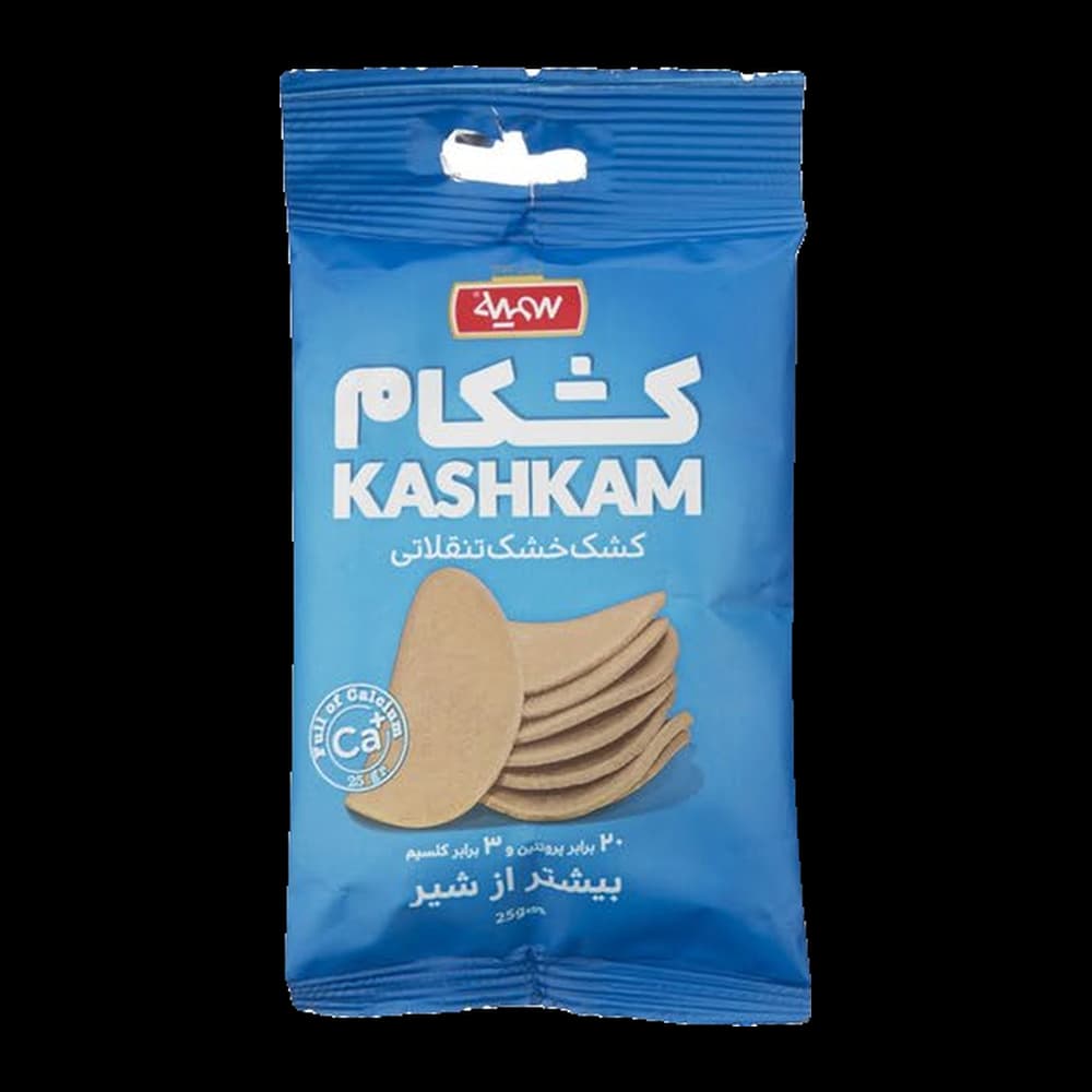 Somayeh Kashkam Dried Curd Snack 15% Protein
